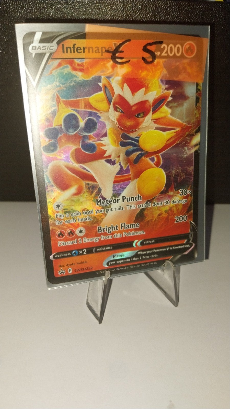Infernape V Pokémon-kaart SWSH252 - Sword & Shield, Ophalen of Verzenden