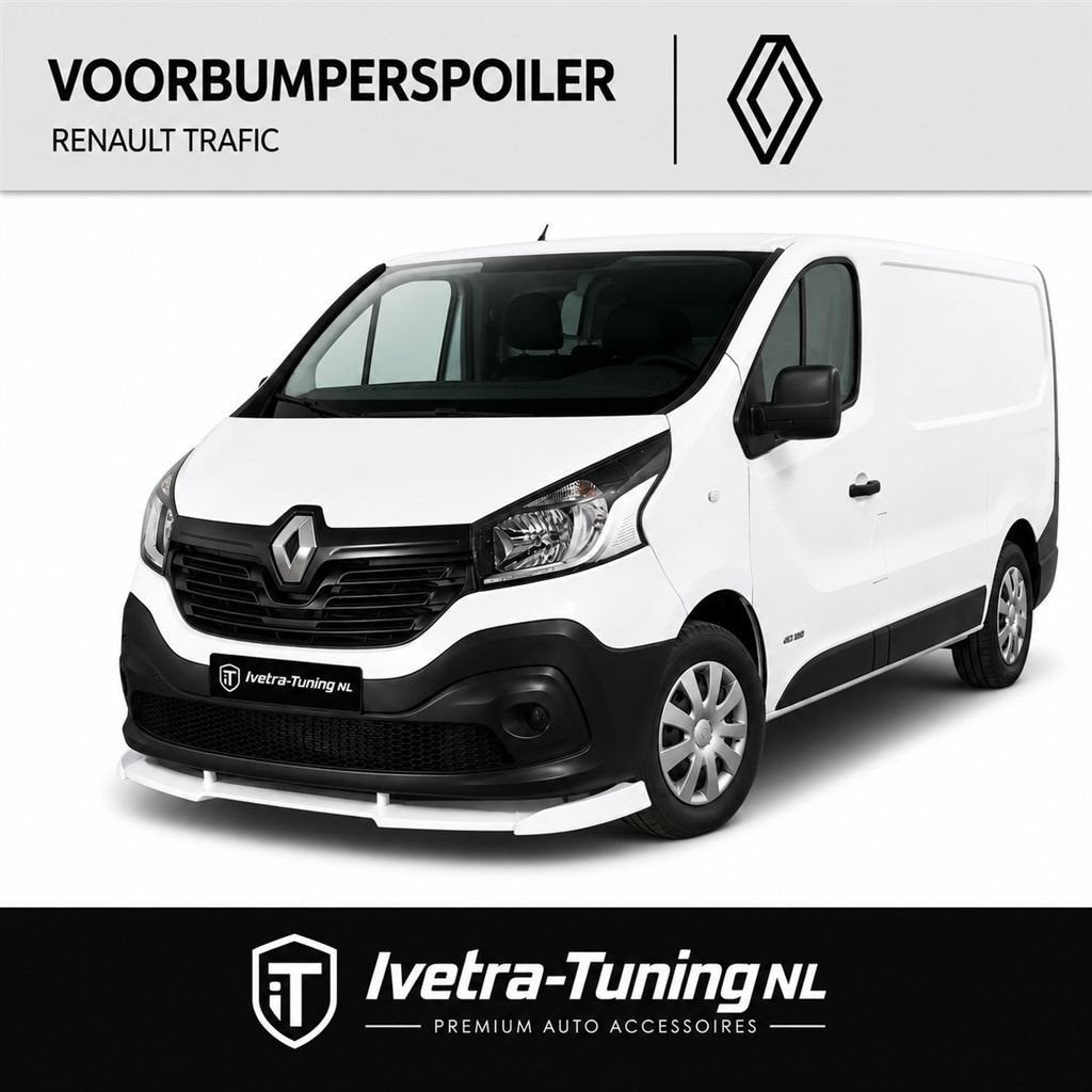 Voorbumperspoiler Renault Trafic | Styling Renault Trafic, Verzenden, Ivetra-Tuning NL, Info@ivetra-tuning.nl | www.ivetra-tuning.nl