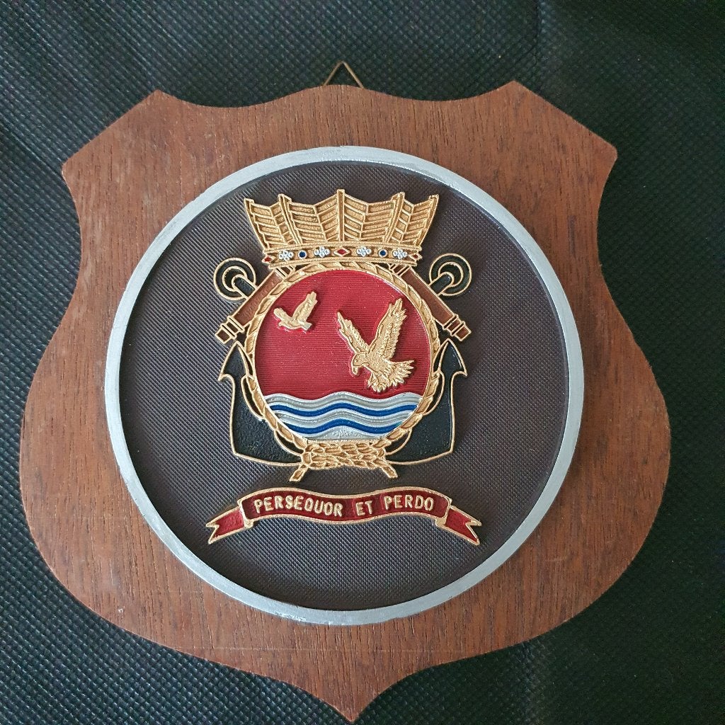 Wapenschildje Squadron 2 KM, Verzenden, Marine, Nederland, Embleem of Badge