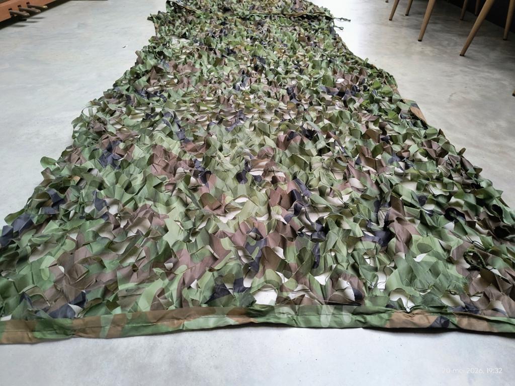 2 Camouflage doeken, Ophalen