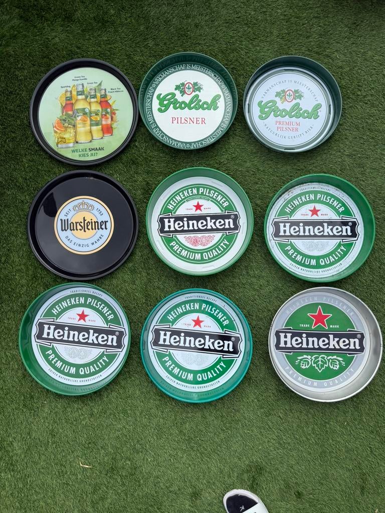 Div Dienbladen, Verzamelen, Biermerken, Ophalen of Verzenden, Gebruikt, Flesje(s), Overige merken
