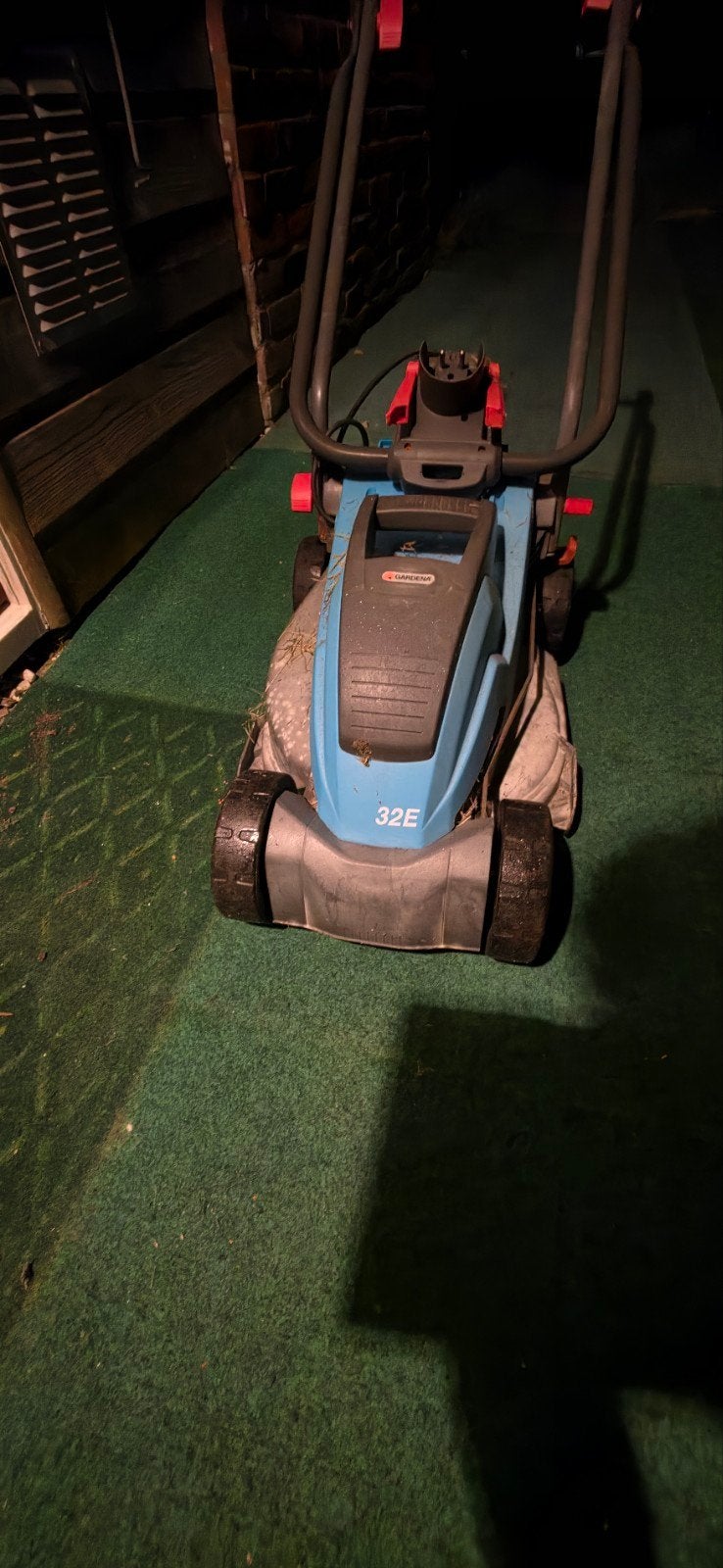 Gardena 32E Elektrische Grasmaaier - Zo goed als nieuw, Cirkelmaaier, Elektrische grasmaaier, Ophalen of Verzenden, Zo goed als nieuw
