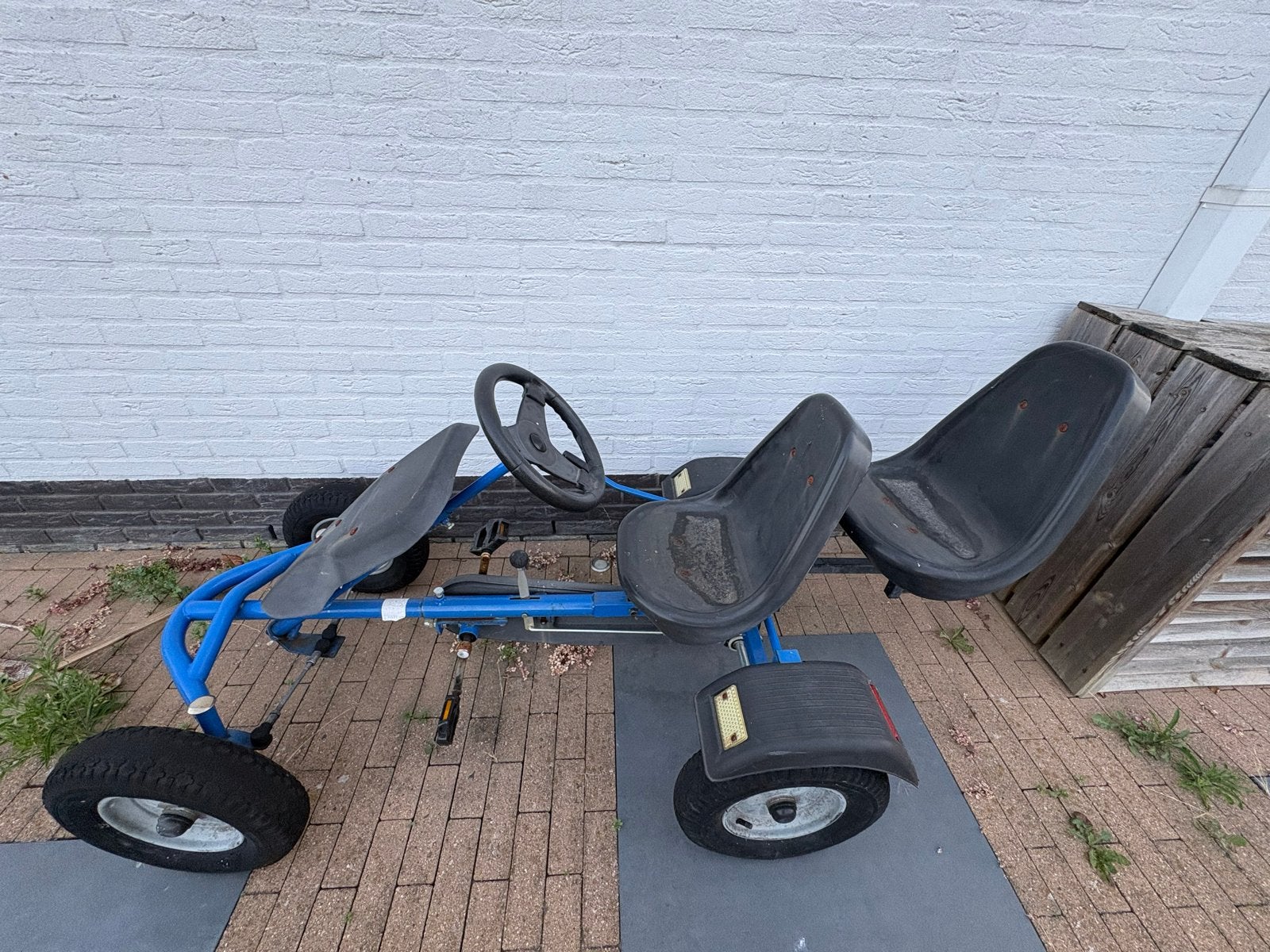 Skelter met duozit - Blauw, Ophalen, Gebruikt, Overige merken, Duozit