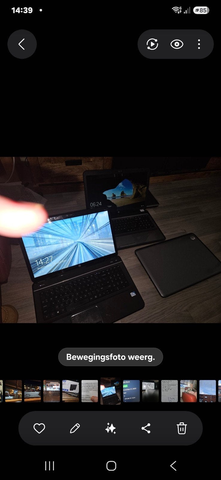 Tk Laptops 3x  HP G7  17 inch, Hp, Gebruikt, Ophalen of Verzenden, 256 GB of meer