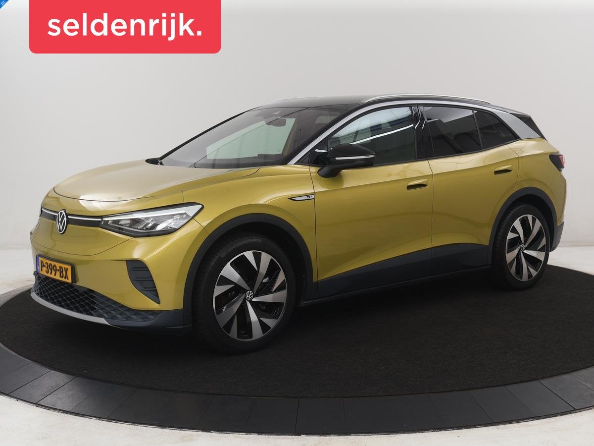 Volkswagen ID.4 First 77 kWh, Automaat, Achterwielaandrijving, Gebruikt, Leder en Stof