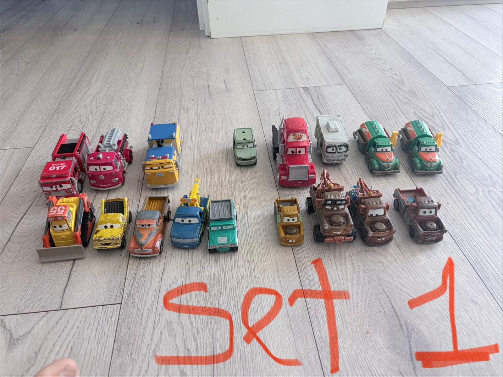 Lightning MCQueen auto’s, Ophalen of Verzenden, Gebruikt