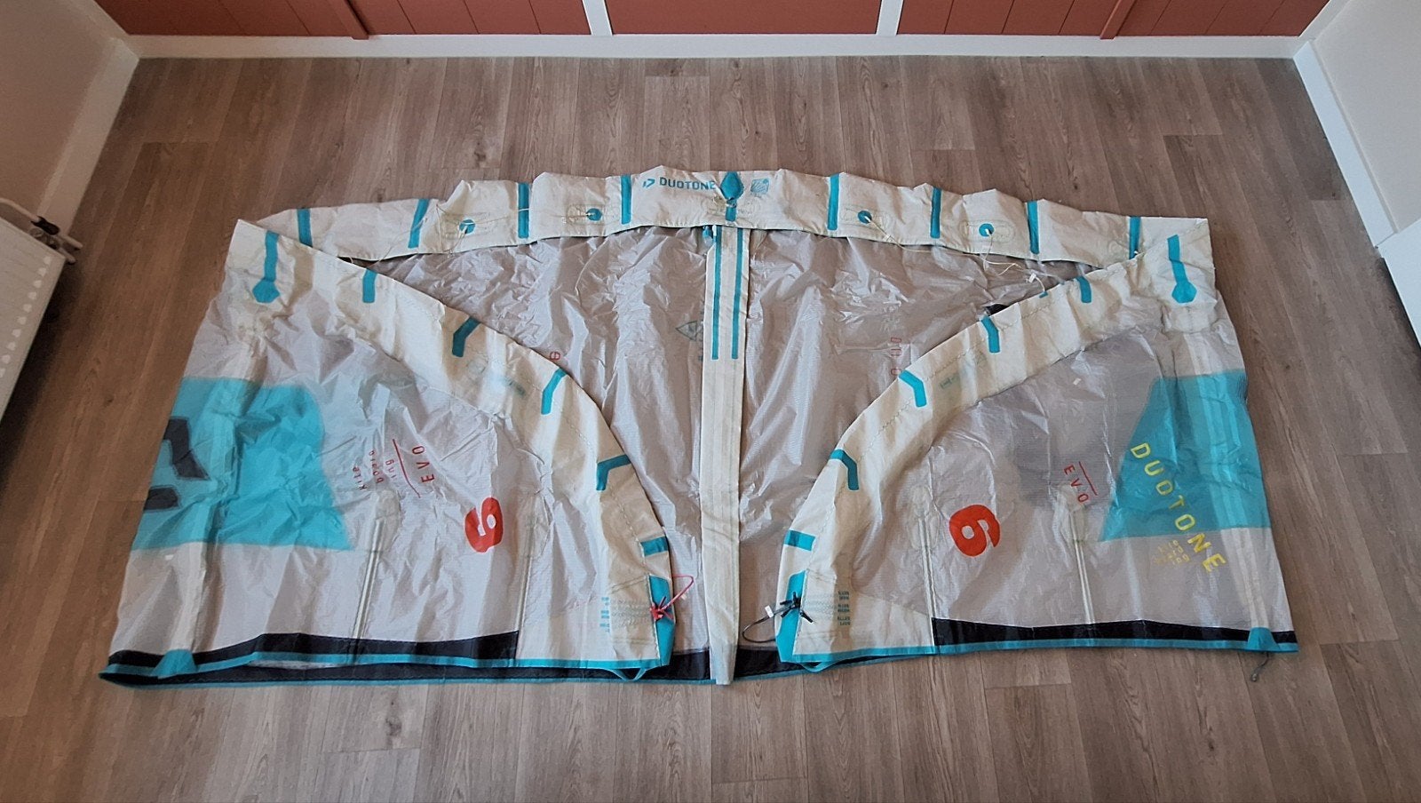 Duotone Evo 6m² Kite, Geen board, Ophalen of Verzenden, Kite, 6 m²