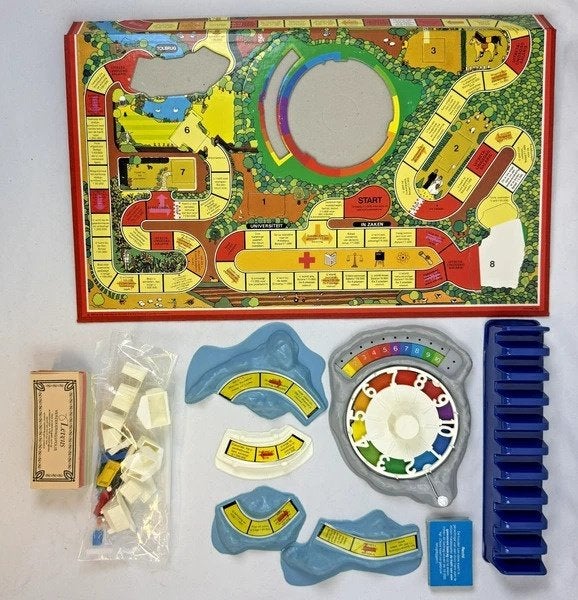 MB Levensweg Bordspel Vintage 1980s Spel compleet grote doos, Coolsingel 104, 3011 AG Rotterdam, Netherlands, MB Spellen, Verzenden