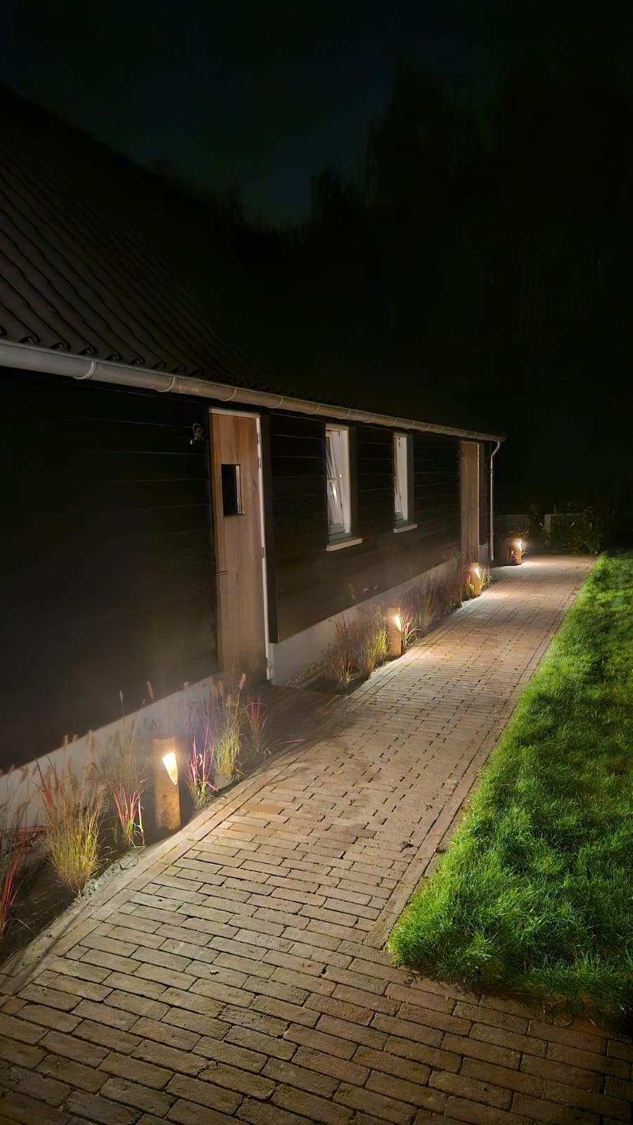 Maatwerk houten tuinverlichting, Tuin en Terras, Buitenverlichting, Minder dan 50 watt, Staande lamp, Nieuw, Ophalen of Verzenden
