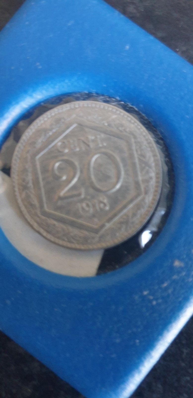 Tekoop  munt 20  cent nikkel  1918, Postzegels en Munten, Munten | Nederland, Ophalen, Koningin Wilhelmina