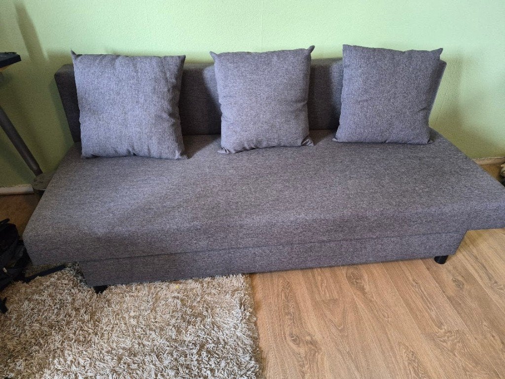 Slaapbank, Huis en Inrichting, Slaapkamer | Slaapbanken, Ophalen, Tweepersoons, 190 cm of minder, Zo goed als nieuw