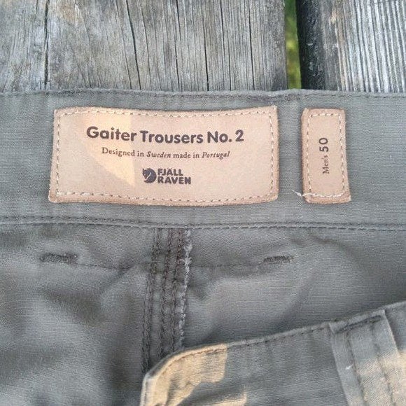 Fjällräven Fjall Raven Gaiter trousers no 2, Ophalen of Verzenden, Zo goed als nieuw, Maat 48/50 (M), Groen