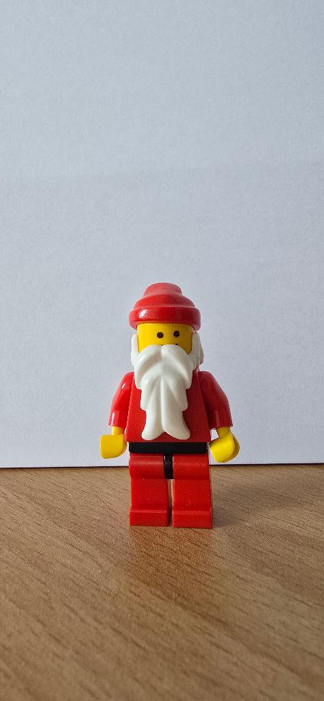 Lego Kerstman Minifiguur poppetje Santa Claus, Ophalen of Verzenden, Gebruikt, Lego