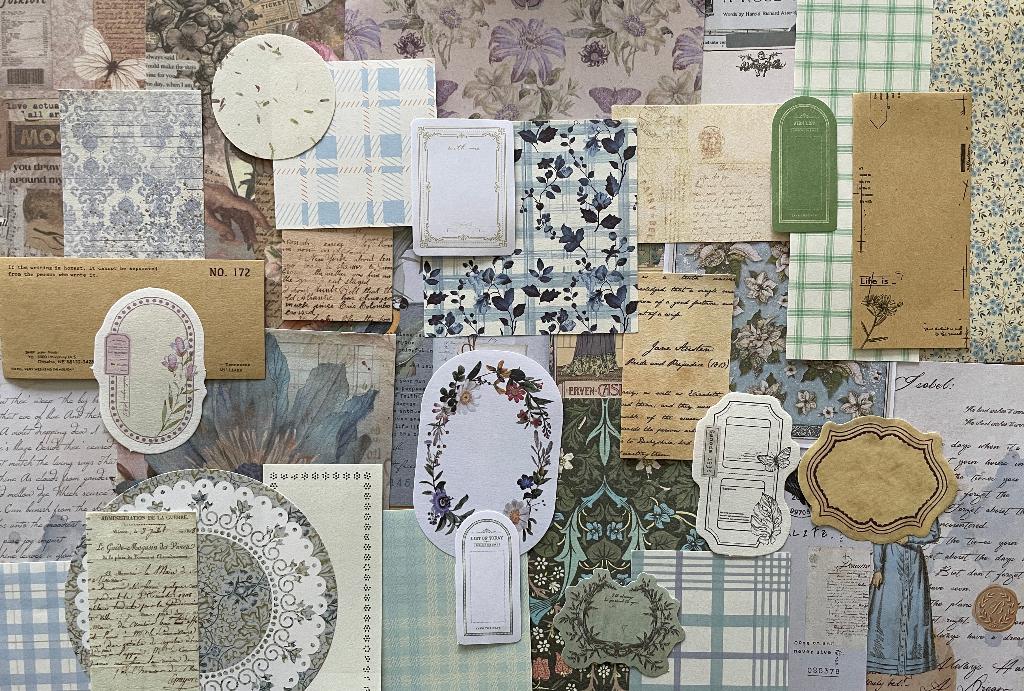 Scrapbooking papier, Verzenden, Nieuw, Papier of Karton