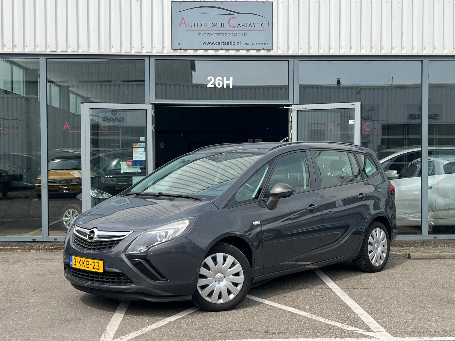 Opel Zafira Tourer 1.4 Business+ AUTOMAAT | AIRCO | CRUISE |, Euro 5, Gebruikt, 4 cilinders, Bedrijf