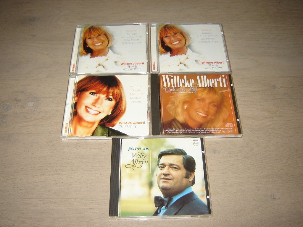 CD WILLEKE EN WILLY ALBERTI !!, Ophalen of Verzenden, Zo goed als nieuw, Levenslied of Smartlap