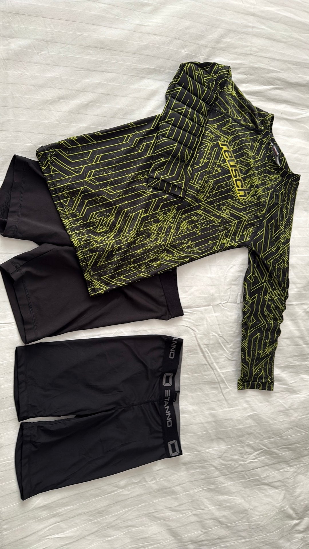 Kipsta, stanno, reusch maat s keepers tenue, Maat XS of kleiner, Ophalen of Verzenden, Zo goed als nieuw, Shirt