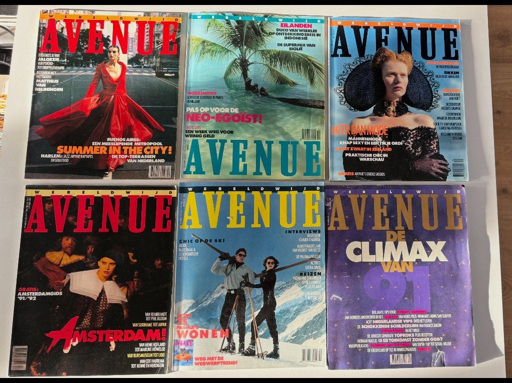 AVENUE jaargang 1991 Zo goed als nieuw!, Ophalen of Verzenden, 1980 tot heden, Nederland, Tijdschrift
