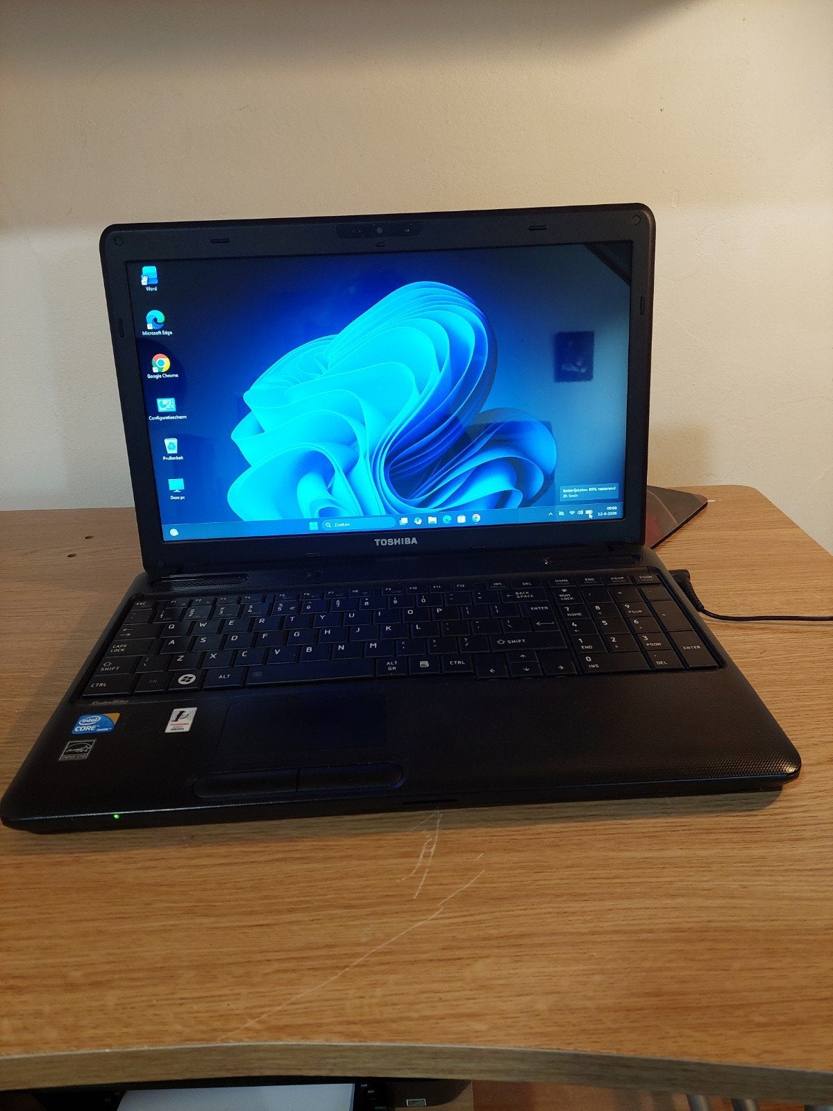Toshiba Laptop met Intel Core i3, 8GB RAM en 128GB SSD, Ophalen, 2 tot 3 Ghz, 8 GB, Intel Core i3 M 370