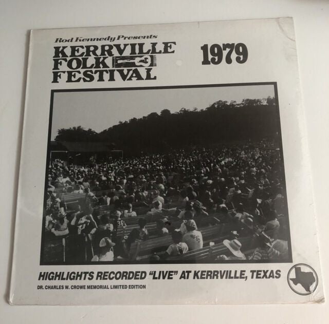 LP "Kerrville Folk Festival" 1979 (o.a. Nanci Griffith), Ophalen, Zo goed als nieuw, 12 inch, Wereldmuziek