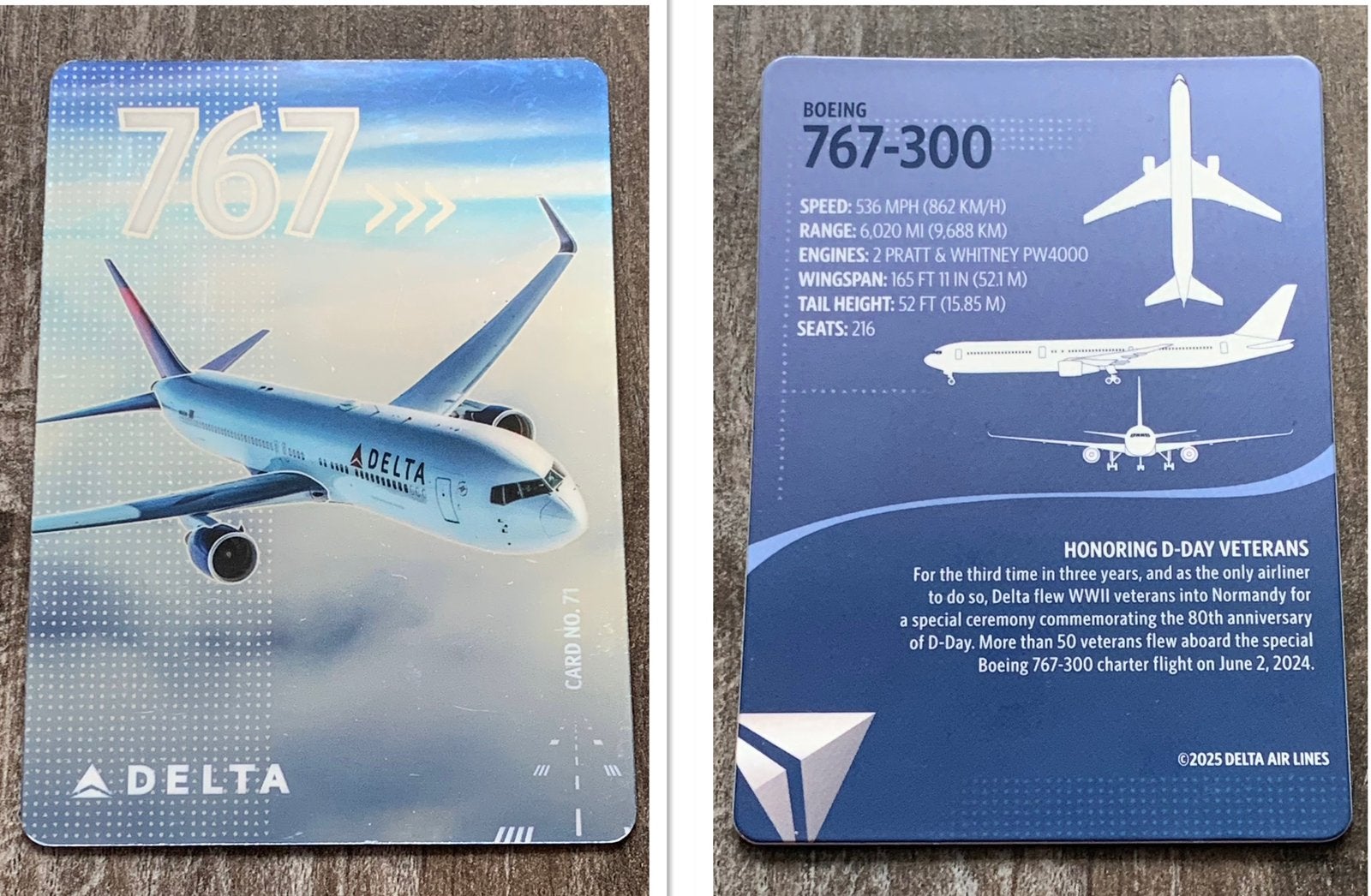 Delta Airlines: Boeing 767-300, Ophalen of Verzenden