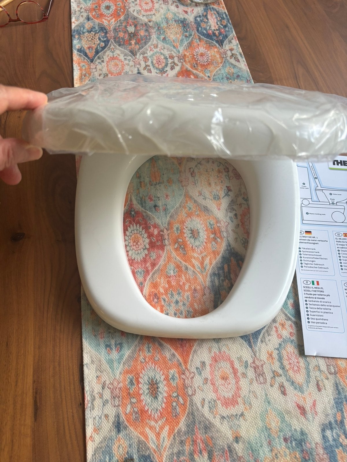 NIEUW! Wc bril camper toilet C250, Ophalen of Verzenden, Nieuw