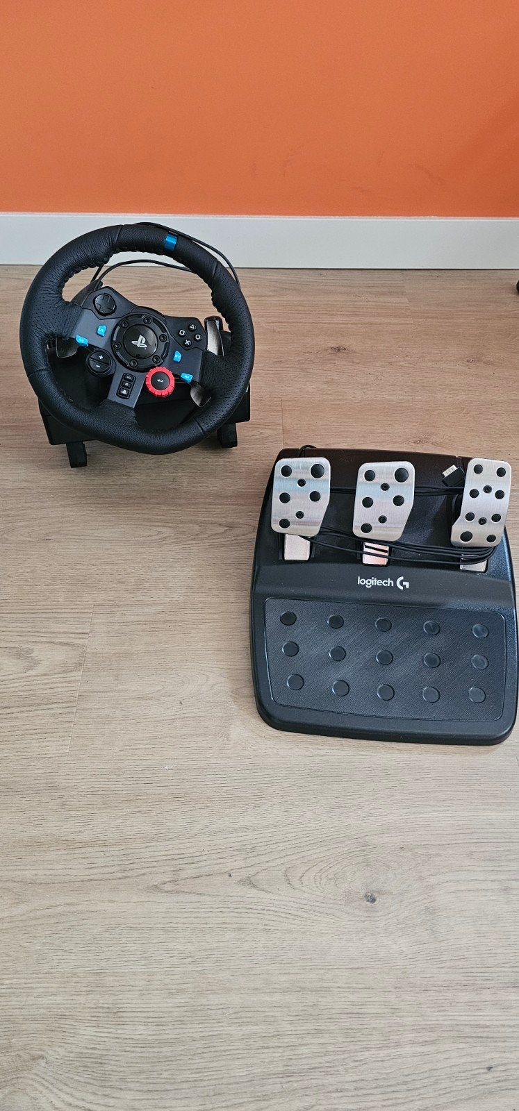 Logitech G29 racestuur met pedalen voor PlayStation/PC, Ophalen, Racestuur, Force feedback, PlayStation