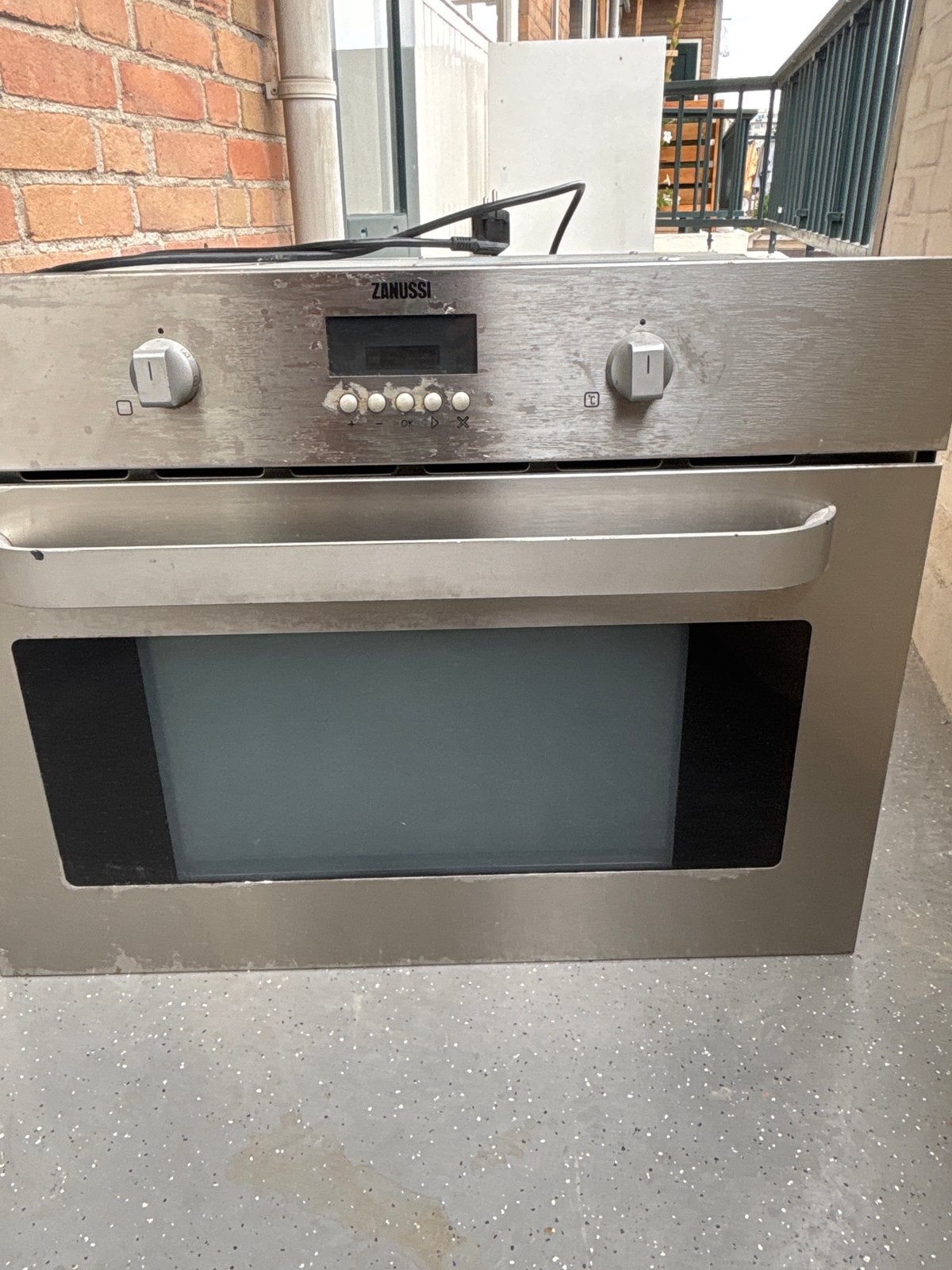 Zanussi Inbouw Combimagnetron - Gebruikt, Ophalen, Combimagnetron, Gebruikt, 60 cm of meer