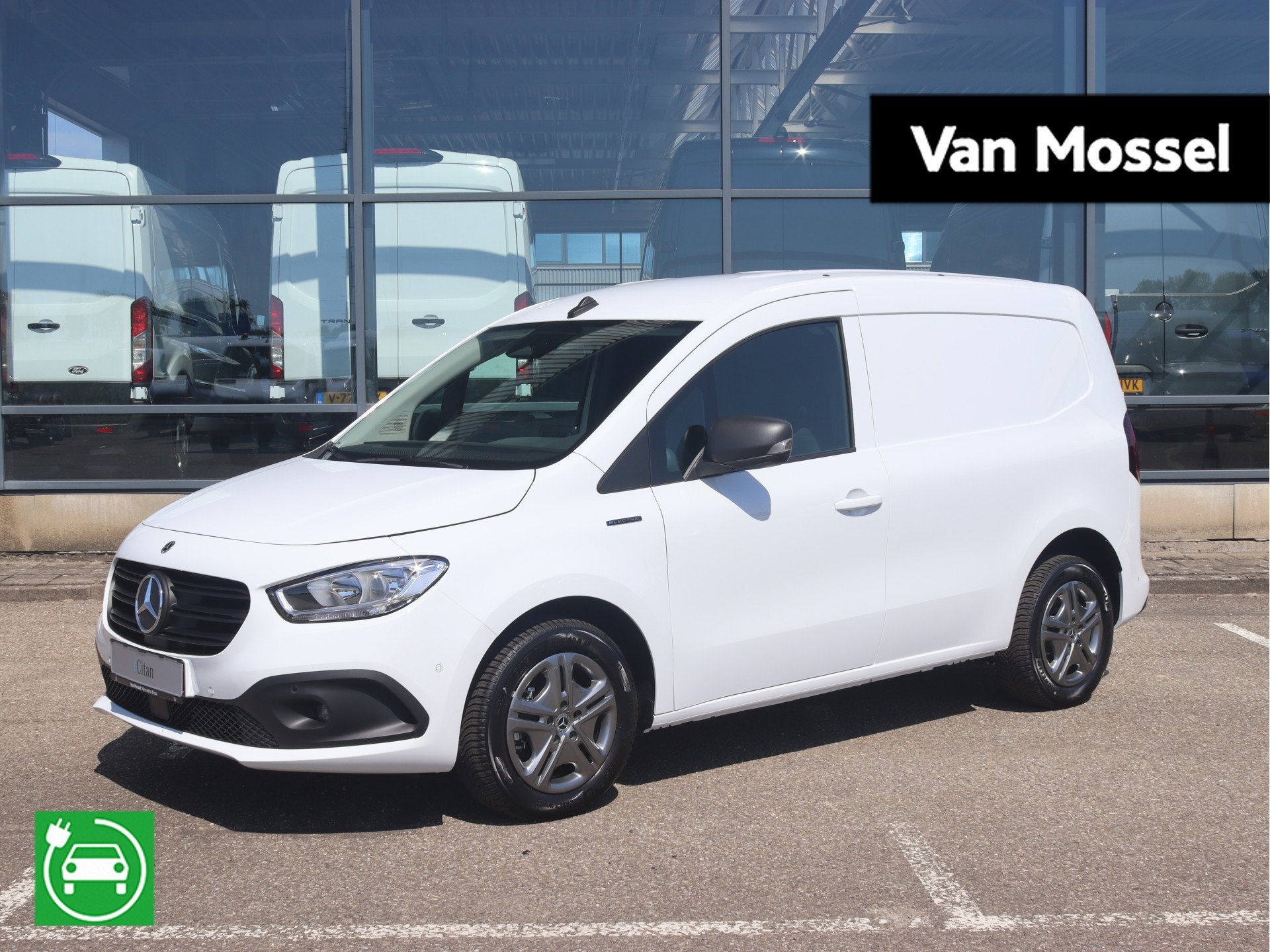 Mercedes-Benz eCitan 112 Pro L1 51 kWh, Zwart, Wit, Mercedes-Benz, Nieuw