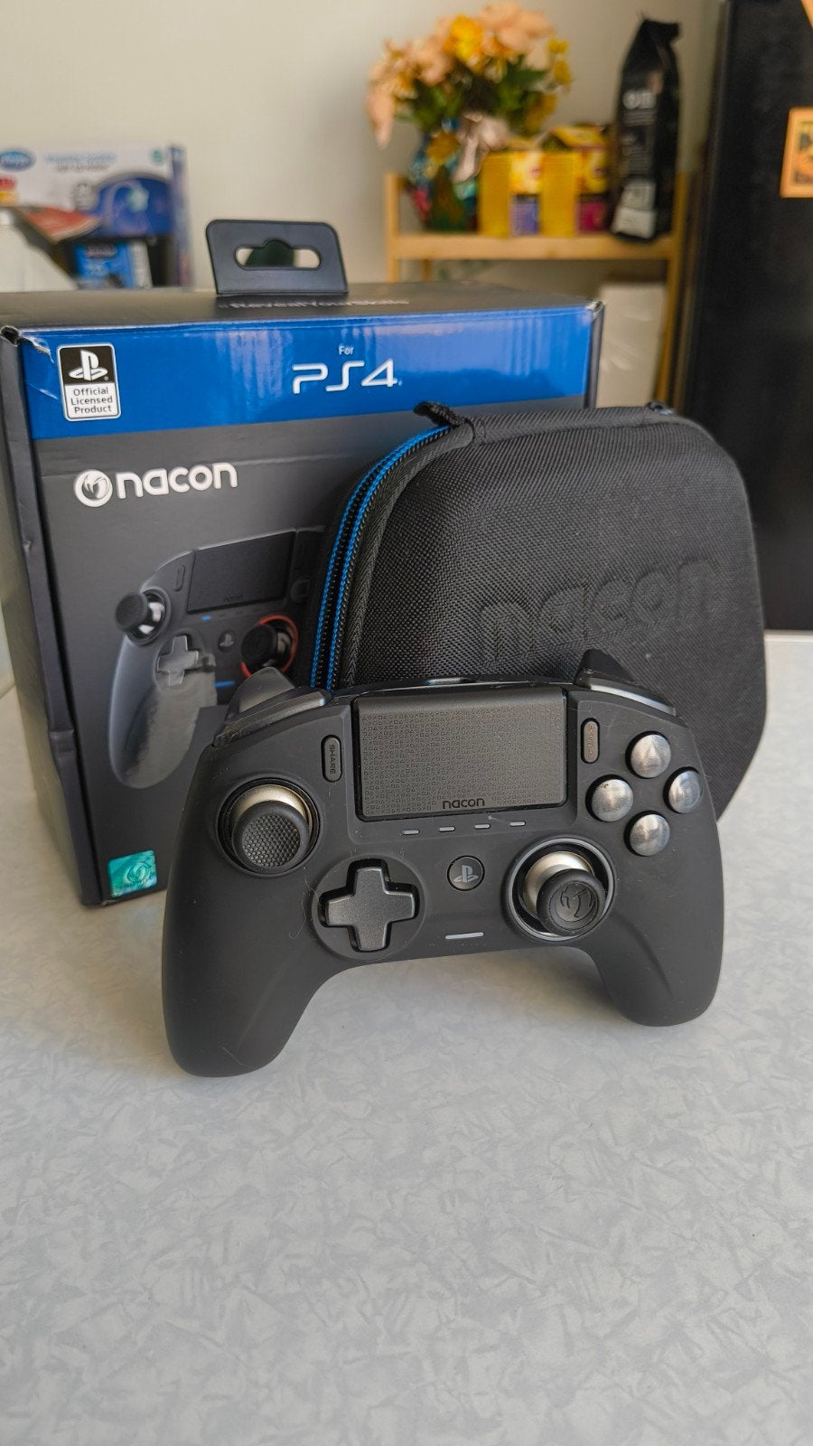 Nacon Revolution Unlimited Pro Controller PS4, Ophalen of Verzenden, Zo goed als nieuw, Controller, PlayStation 4