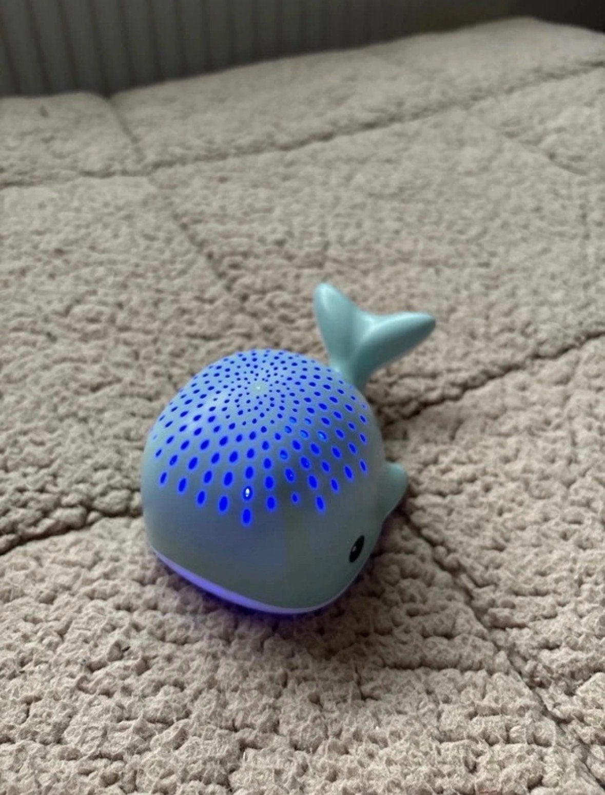 Zazu Walvis Nachtlampje met Geluid en Licht, Ophalen of Verzenden, Zo goed als nieuw, Overige typen, Met licht