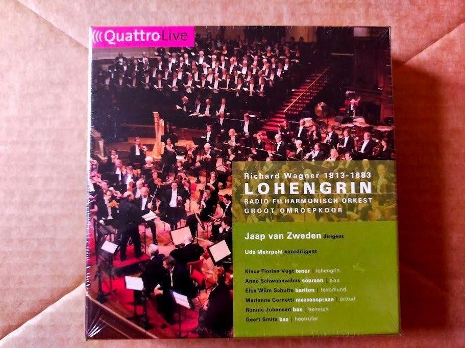 Wagner - Lohengrin - Jaap van Zweden (dirigent) nieuw, Ophalen of Verzenden, Classicisme, Nieuw in verpakking, Opera of Operette