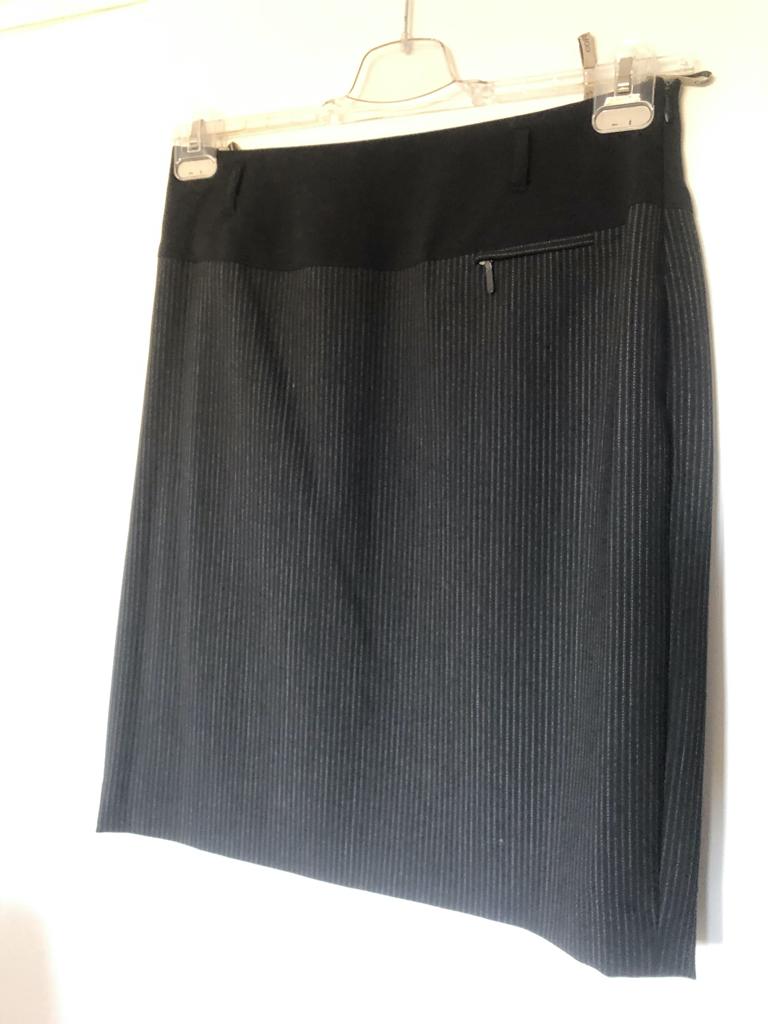COPINES CLAUDIA STRATER NIEUWE. grijze rok maat 42, Kleding | Dames, Maat 42/44 (L), Nieuw, Ophalen of Verzenden, Knielengte