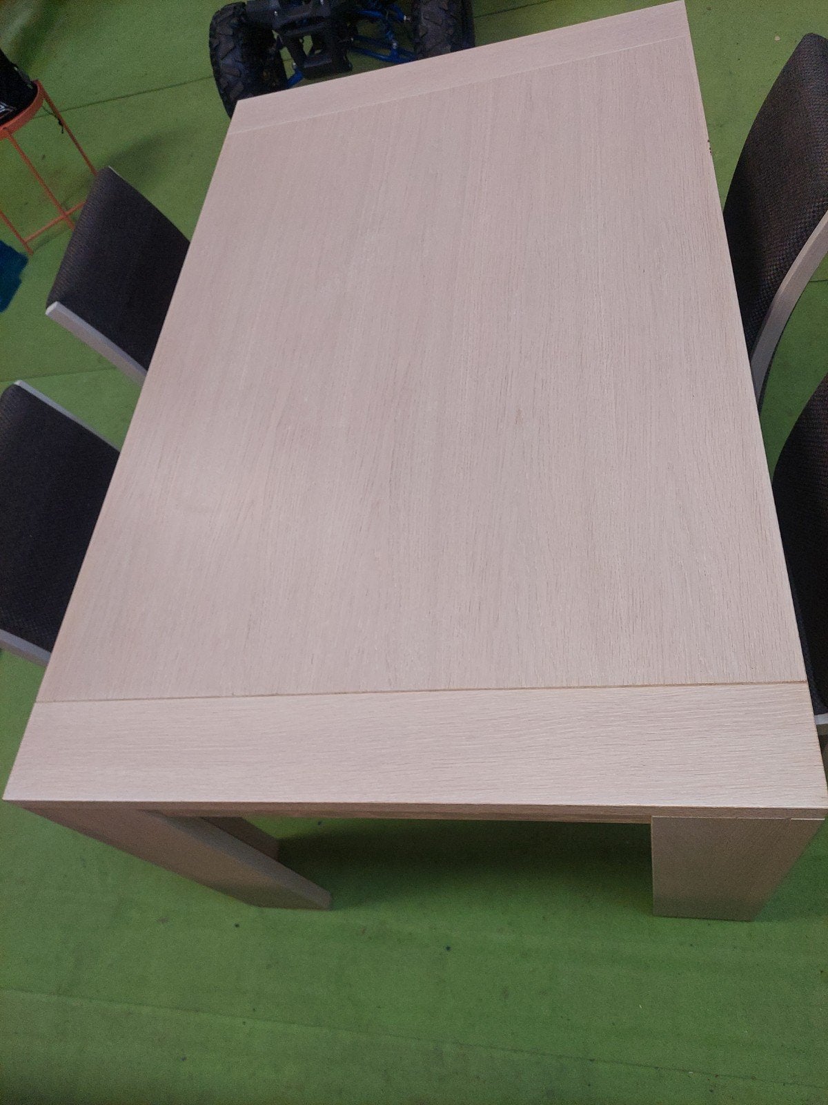 houten eettafel met 4 stoelen, Huis en Inrichting, Ophalen, Gebruikt, 50 tot 100 cm, 150 tot 200 cm