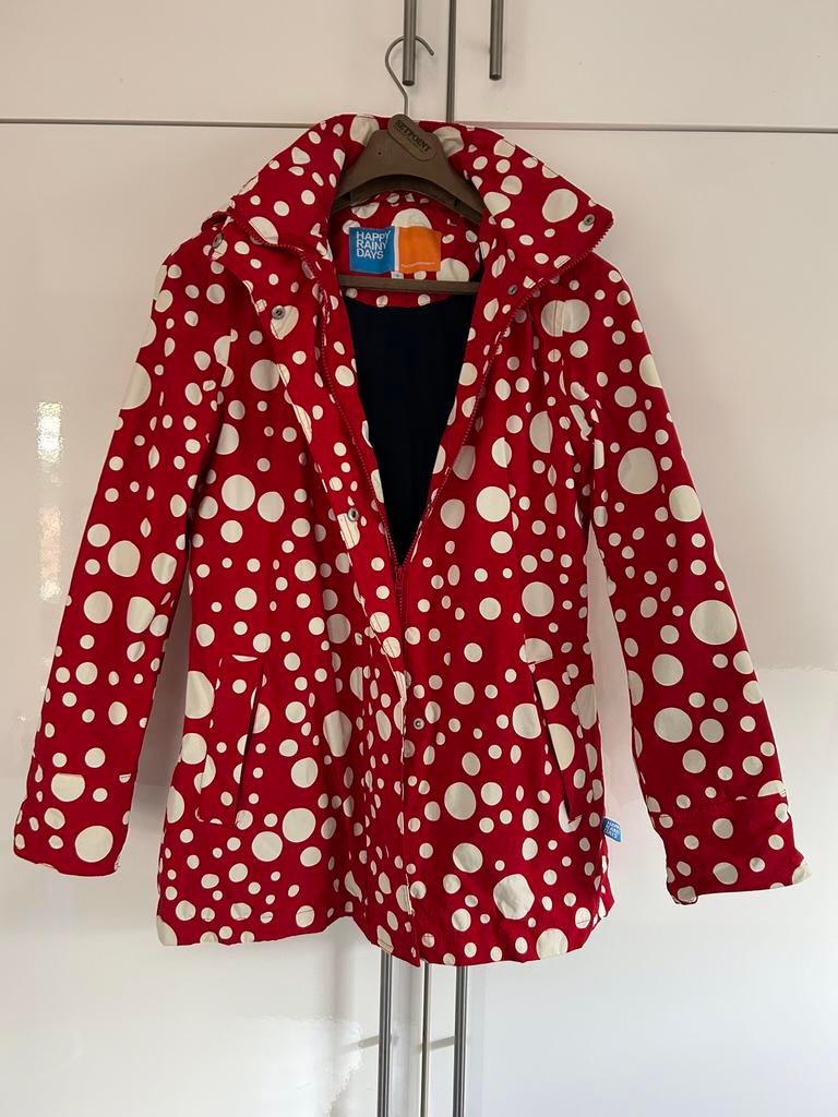 Happy rainy days - S regenjas dames, Ophalen of Verzenden, Gedragen