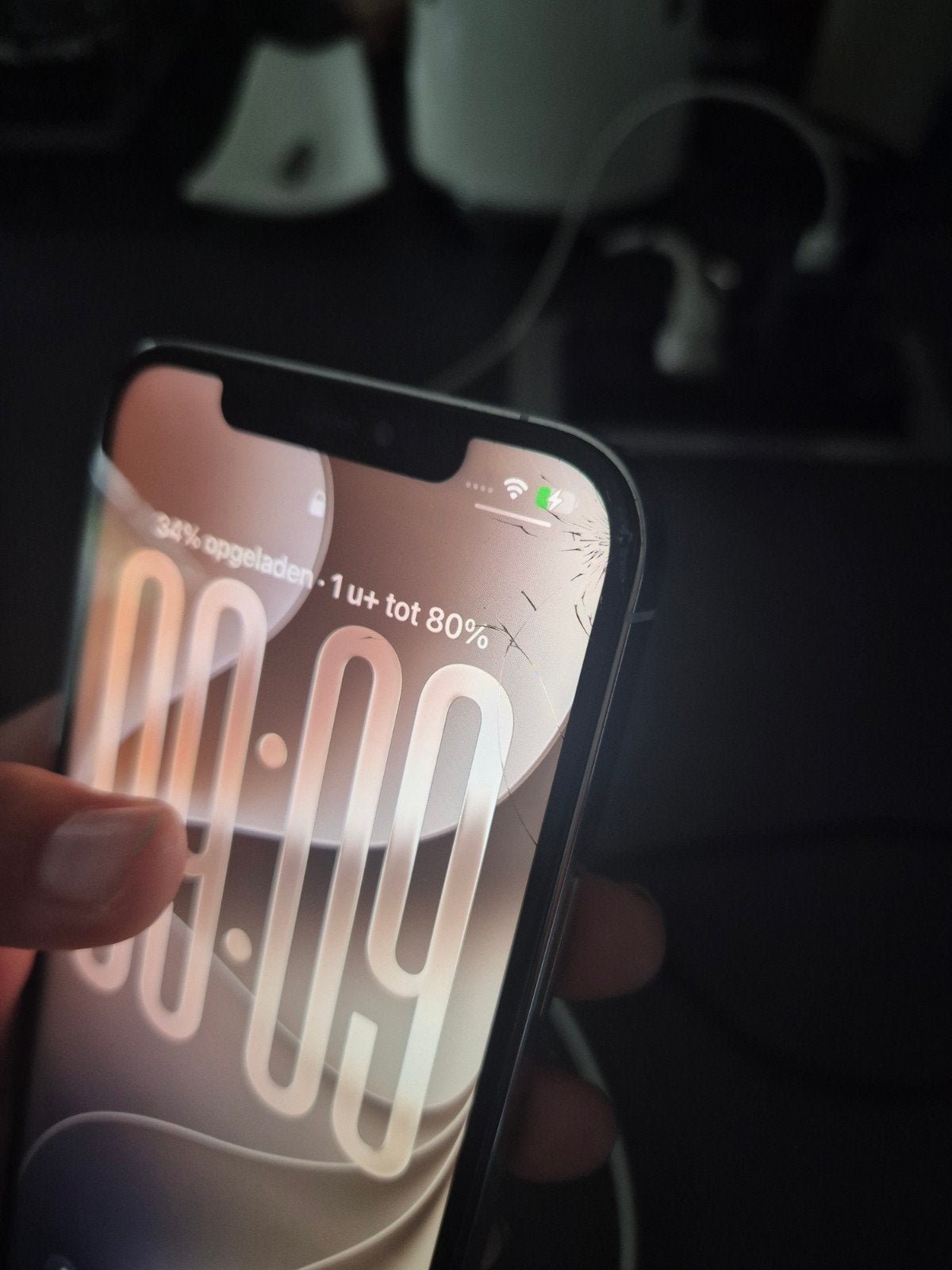 iPhone 12 Pro Max - Gebruikt met lichte schade, Telecommunicatie, Mobiele telefoons | Apple iPhone, 97 %, 128 GB, Wit, Zo goed als nieuw