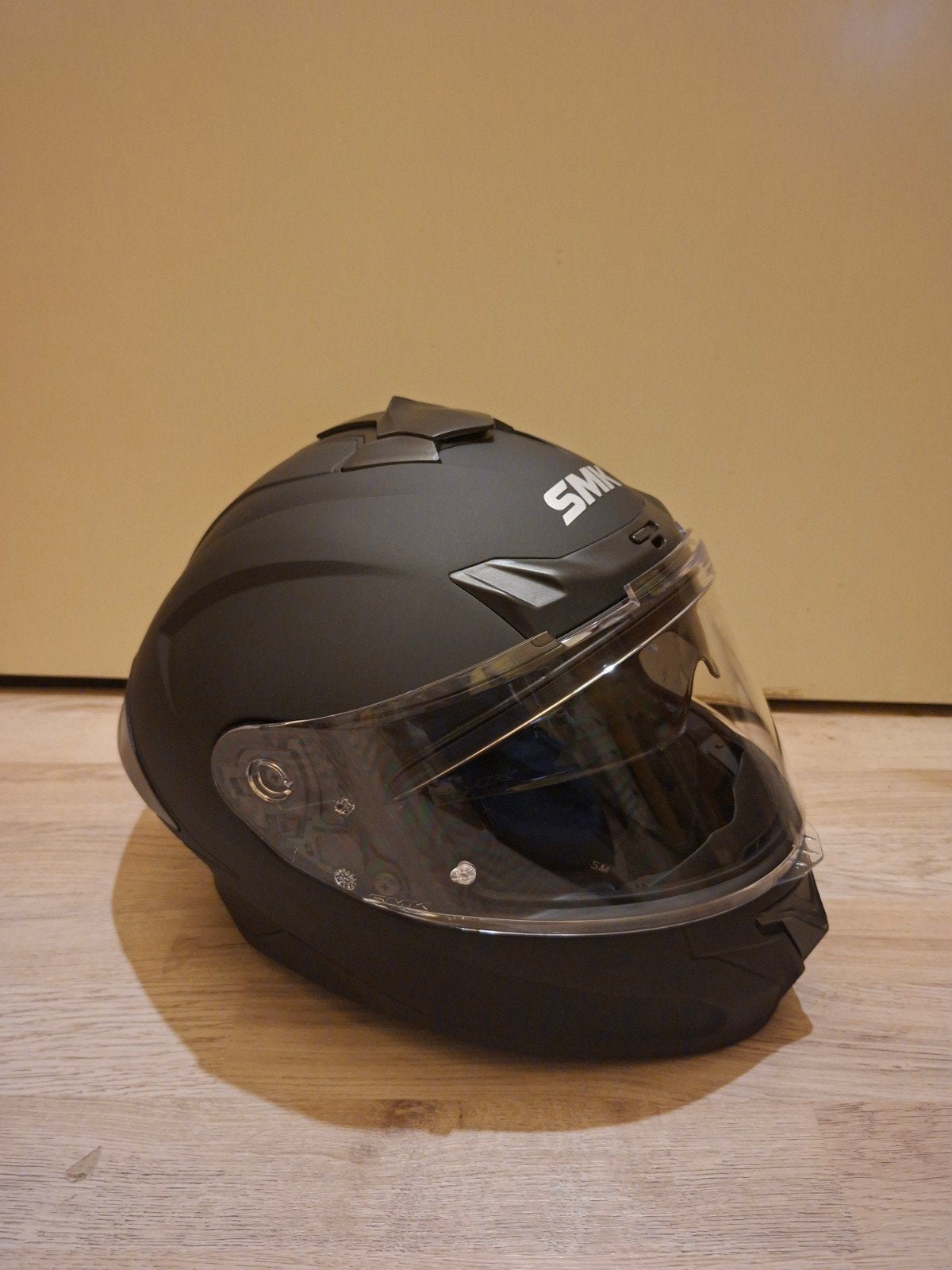 SMK motorhelm maat L zwart, Motoren, Overige merken, Dames, Ophalen of Verzenden, Nieuw zonder kaartje