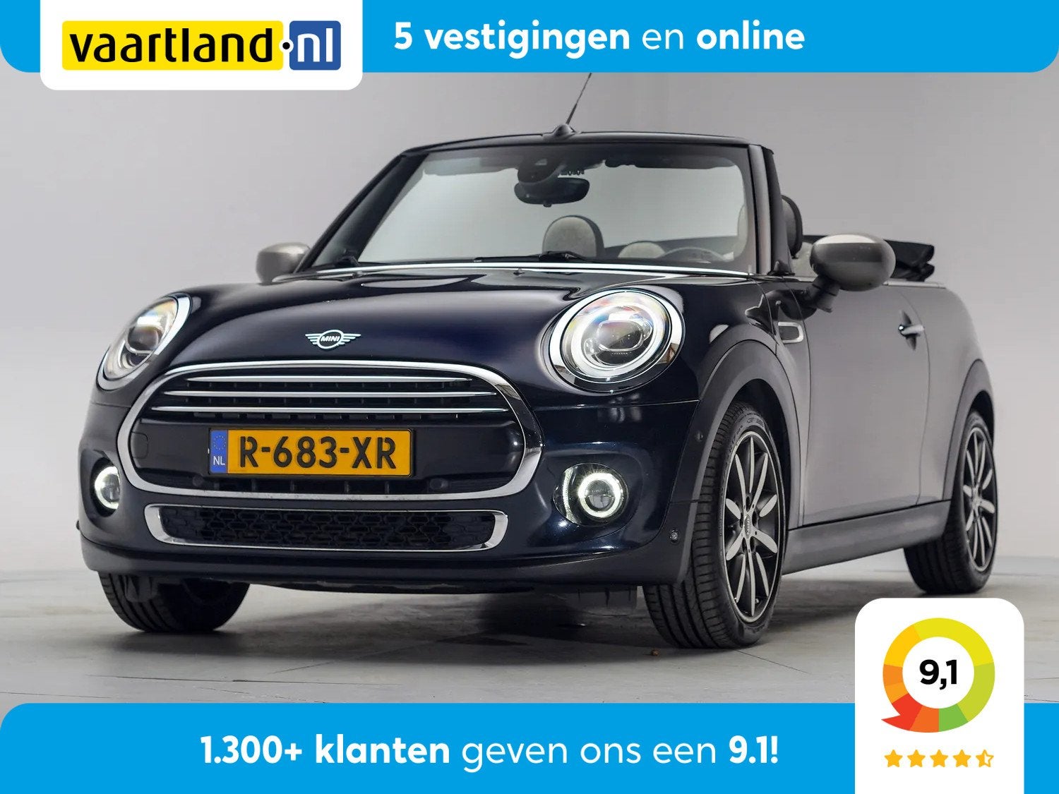 MINI Cabrio 1.5 Cooper Chili Aut. [ LED Half leder Harman/Ka