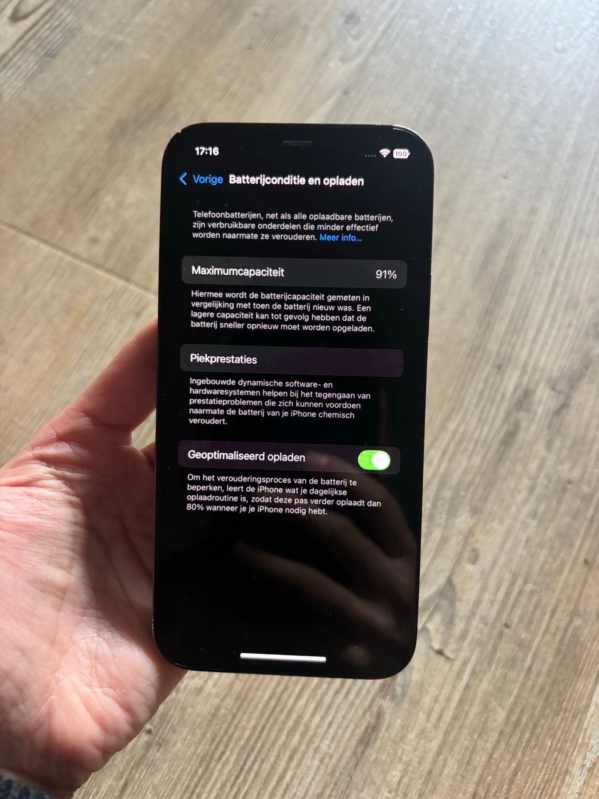 iPhone 12 Pro 128GB - 91% batterijconditie, Ophalen, Blauw, IPhone 12 Pro, Zonder simlock