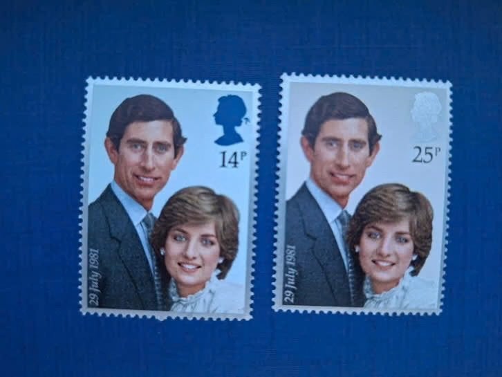 Postzegel UK 1981 PF Serie Trouwen Charles en Diana 08-07, Postzegels en Munten, Ophalen of Verzenden, Postfris