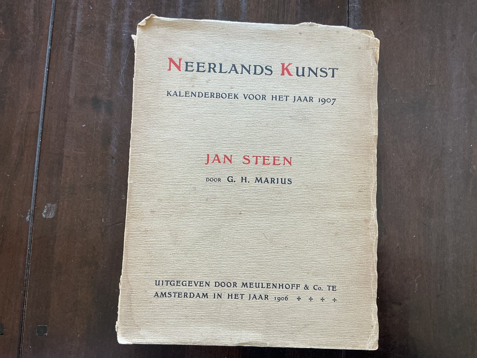 NeerlandsKunst album Jan Steen 1906, Ophalen of Verzenden