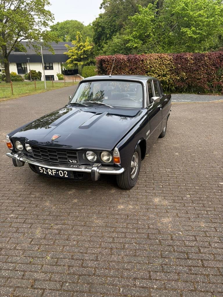 Rover P6 3500 V8 Automaat (1977) – Technisch top, APK-vrij, Auto's, Automaat, Achterwielaandrijving, Rover, Zwart