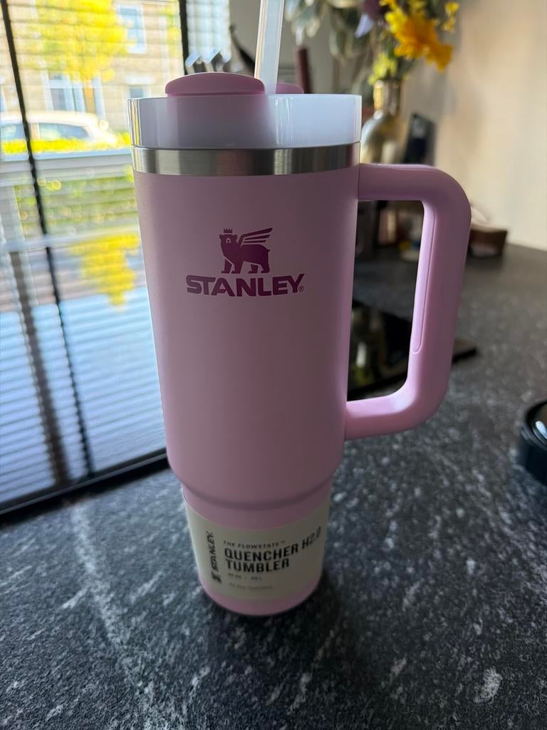 Nieuwe Stanley Cup - Roze Quencher H2.0 Tumbler, Overige typen, Stanley, Nieuw, Ophalen of Verzenden