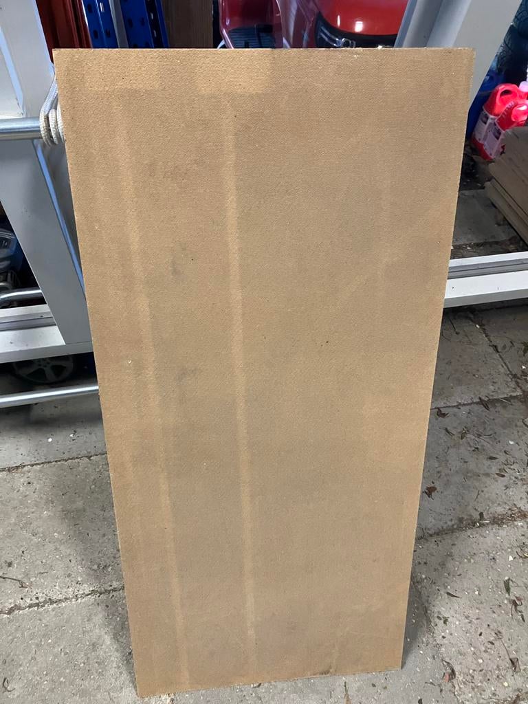 Hardboard platen 122x61 cm, Doe-het-zelf en Verbouw, Platen en Panelen, Ophalen, Nieuw, Overige materialen, Minder dan 20 mm