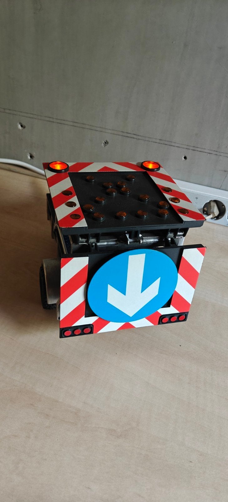 Bruder pijlwagen/actiekar (omgebouwd), Hobby en Vrije tijd, Modelbouw | Radiografisch | Auto's, Zo goed als nieuw, Schaal 1:16
