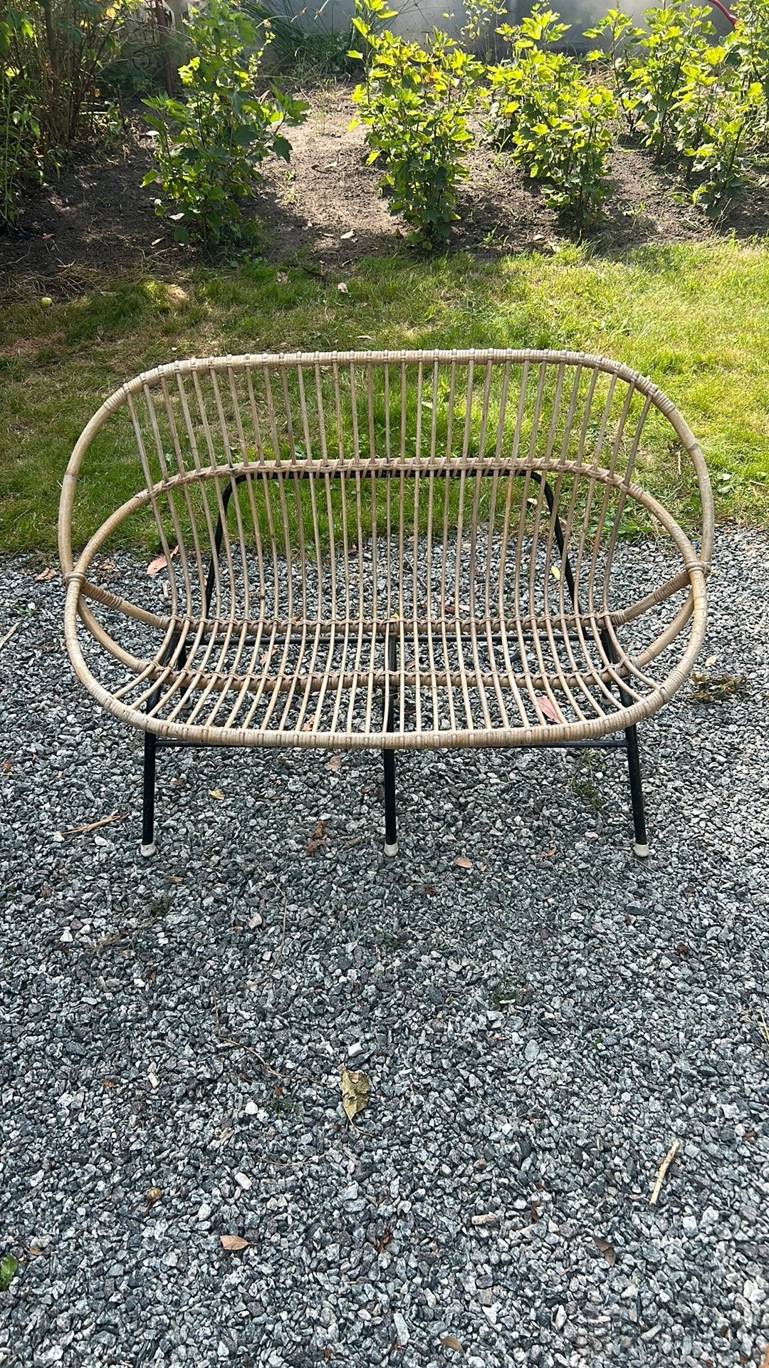 Rohe noordwolde vintage tuinbankje, Ophalen, Gebruikt