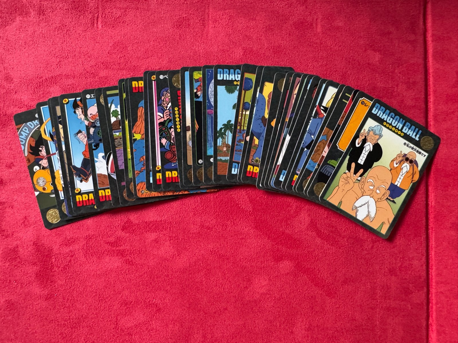 Dragon Ball Z Visual Adventure kaarten Regular set (Japan), Ophalen of Verzenden, Zo goed als nieuw, Meerdere kaarten