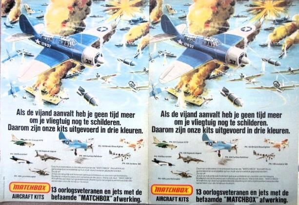 13 vintage reclames modelbouw 49-75 bouwpakket speelgoed, Ophalen of Verzenden, Gebruikt, Overige typen