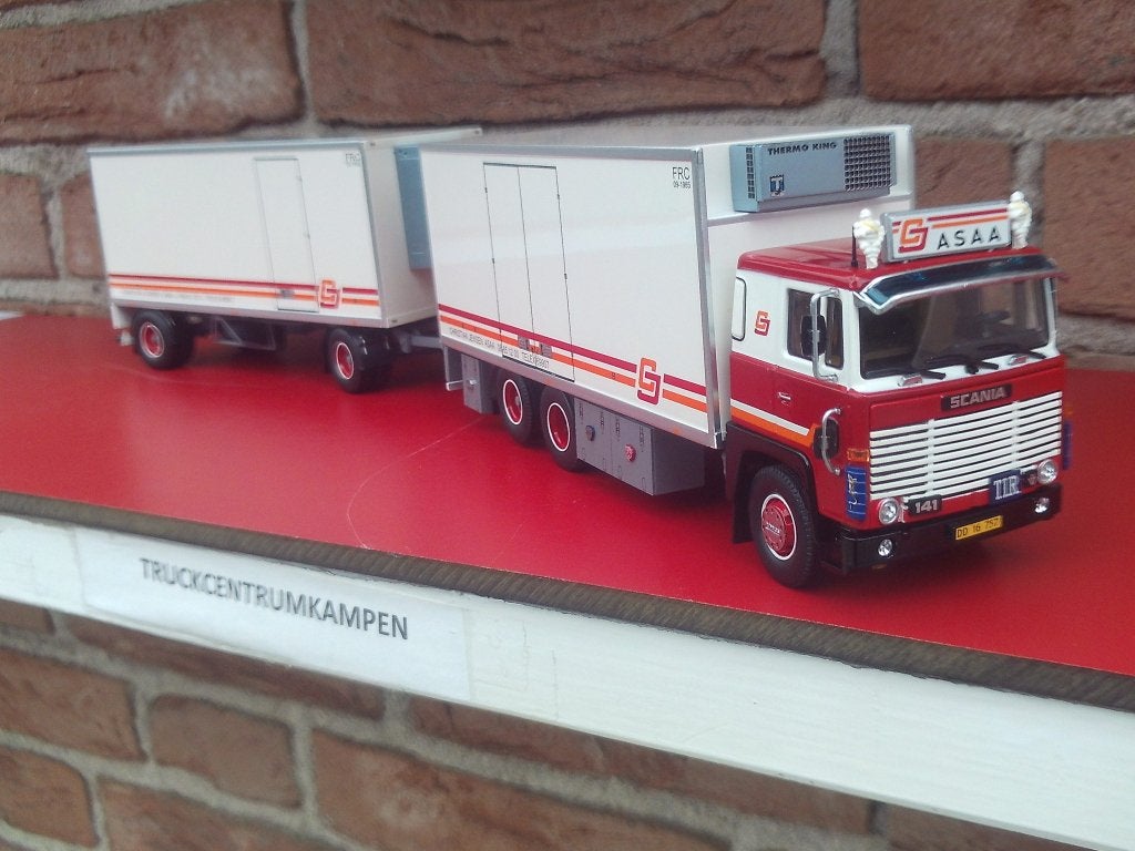Tekno  Scania  141  van  CJ  Transport/\., Ophalen of Verzenden, Nieuw, Bus of Vrachtwagen, Tekno
