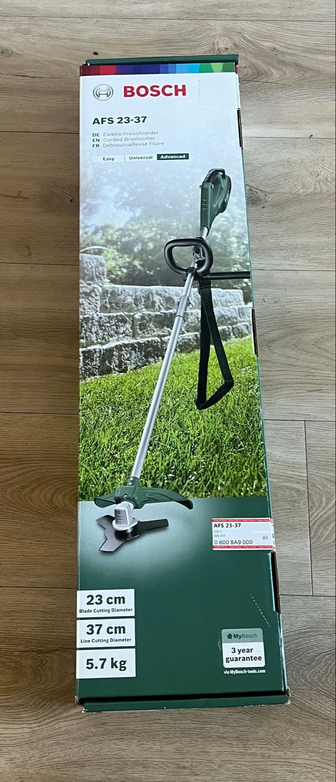 Bosch AFS 23-37 Elektrische Grastrimmer/Bosmaaier, Ophalen, Cirkelmaaier, Elektrische grasmaaier, Nieuw